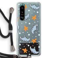 Manta: Sony Xperia 5 III Transparant Hoesje met koord