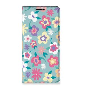 Motorola Edge 20 Pro Smart Cover Flower Power