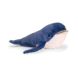 Keel Toys walvis knuffel - pluche - 25 cm - zeedieren - knuffeldieren - zoogdieren