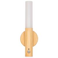 Home Deco Factory Nachtlamp / wandlamp - portable / afstandsbediening - oplaadbaar - 13 cm