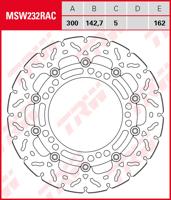 TRW Rotor msw232rac floating