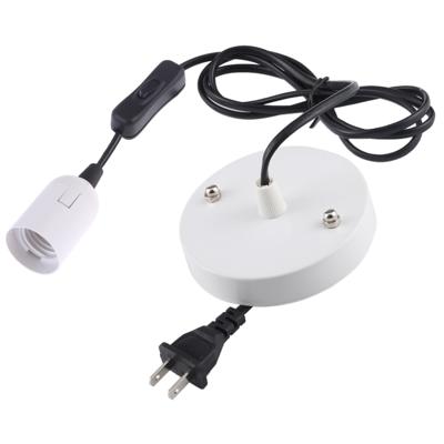 E27 Wire Cap lamp houder kroonluchter stopcontact met schakelaar & Base & 1.5 m verlengsnoer US plug