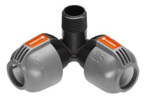 GARDENA 02783-20 Sprinklersysteem Hoekstuk 26,44 mm (3/4) buitendraad