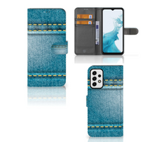 Samsung Galaxy A23 Wallet Case met Pasjes Jeans