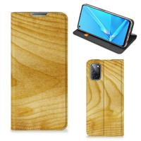 OPPO A52 | A72 Book | Wallet Case | Licht Hout
