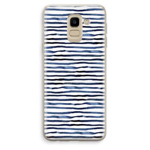 Verrassende lijnen: Samsung Galaxy J6 (2018) Transparant Hoesje