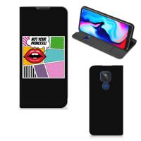 Motorola Moto G9 Play Hippe | Standcase | Popart Princess