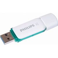 Philips FM08FD75B USB flash drive 8 GB USB Type-A 3.0 (3.1 Gen 1) Turkoois, Wit