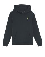 Lyle & Scott winter hoodie jongens - donker navy blauw - brush