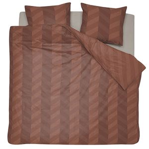 Damai Dekbedovertrek Atomy Brick Red-2-persoons (200 x 200/220 cm)