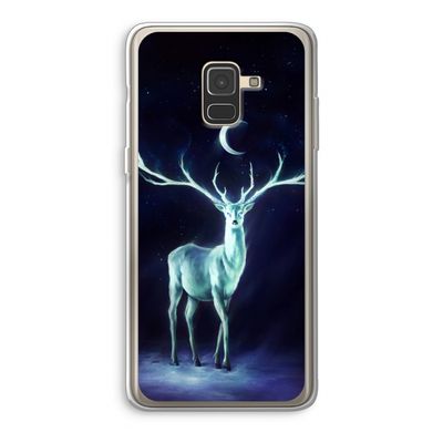 Nightbringer: Samsung Galaxy A8 (2018) Transparant Hoesje
