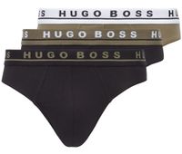 Hugo Boss mini slips 3-pack zwart-groen-zwart