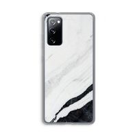Elegante marmer: Samsung Galaxy S20 FE / S20 FE 5G Transparant Hoesje