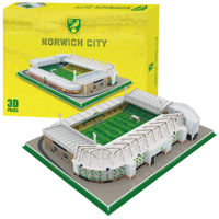 Norwich City Carrow Road Stadion - 3D Puzzel
