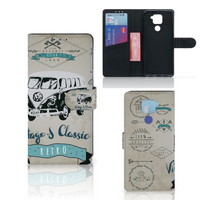 Xiaomi Redmi Note9 Telefoonhoesje met foto Retro VW Bus - thumbnail