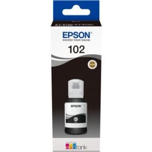 Epson 102 127ml Zwart inktcartridge voor de Ecotank