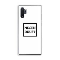 Negenduust vierkant: Samsung Galaxy Note 10 Plus Transparant Hoesje