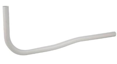 Kirchhoff Spoelbuis 90° offset, wit, 700 x 250 mm - 98818040