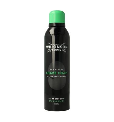 Shave foam sensitive