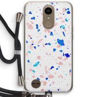 Terrazzo N°6: LG K10 (2017) Transparant Hoesje met koord