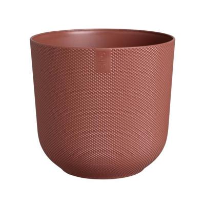 Bloempot - Elho - Jazz Rond - Rood - Ø 26 x H 24 cm - Binnen - 100% gerecycled