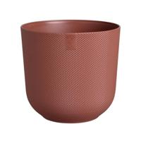 Bloempot - Elho - Jazz Rond - Rood - Ø 26 x H 24 cm - Binnen - 100% gerecycled - thumbnail