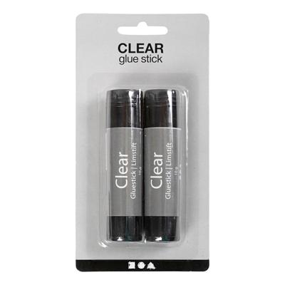 Creativ Company Transparante lijmstift, 2st.
