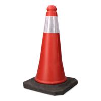 Signaleringskegel Normaluz Rood 50 cm Reflecterend