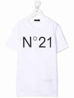 Nº21 Kids t-shirt à logo imprimé - Blanc - thumbnail