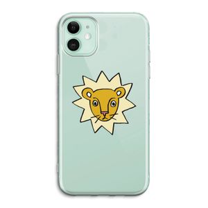 Kleine leeuw: iPhone 11 Transparant Hoesje