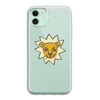 Kleine leeuw: iPhone 11 Transparant Hoesje