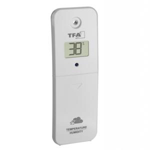 TFA Dostmann VIEW BREEZE 35.8001.01 WiFi-weerstation Verwachting voor 7 dagen (alleen met WiFi) Aantal sensoren max.: 50