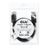 Club 3D DisplayPort 1.4 - DisplayPort 1.4 male-male kabel 2 meter, CAC-2068 - thumbnail