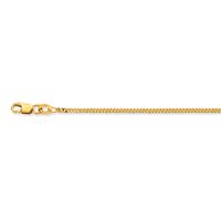 Glow 201.0445.36 Ketting Gourmetschakel geelgoud 1,6 mm 3,6 gram 45 cm