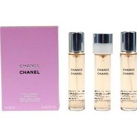 Chance eau de toilette twist and spray navullingen, 3x 20 ml