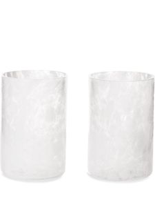 Stories of Italy verres Opale (lot de 2) - Blanc