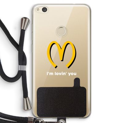I'm lovin' you: Huawei Ascend P8 Lite (2017) Transparant Hoesje met koord