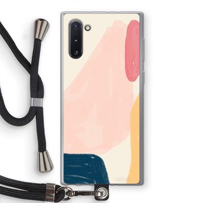 Saturday Flow: Samsung Galaxy Note 10 Transparant Hoesje met koord