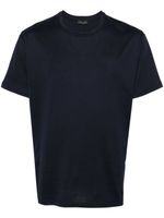 Roberto Collina crew-neck cotton T-shirt - Bleu - thumbnail