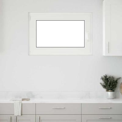 Kelderraam "RISOR" 90x50 cm draai-kiep DIN links wit