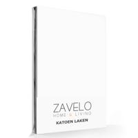 Zavelo Laken Basics Wit (Katoen)-1-persoons (180x290 cm)