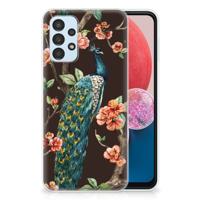 Samsung Galaxy A13 4G | TPU Hoesje | Pauw met Bloemen