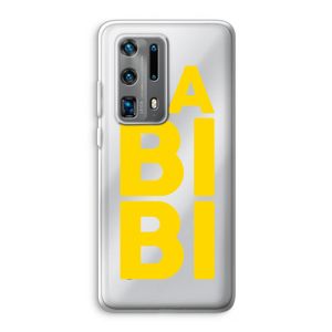 Habibi Majorelle : Huawei P40 Pro Plus Transparant Hoesje
