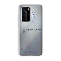 Sterren: Huawei P40 Pro Transparant Hoesje