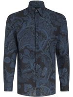 ETRO chemise à imprimé cachemire - Bleu