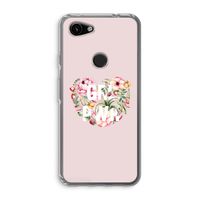 GRL PWR Flower: Google Pixel 3a Transparant Hoesje