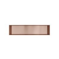 Hotbath &MORE Inbouwbox of inbouwnis - 30x120x10 - Geborsteld koper PVD BOX120BCP
