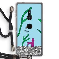 Aquarium: Sony Xperia XZ2 Transparant Hoesje met koord