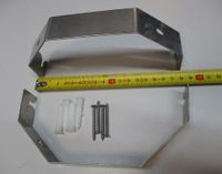 Schutte Hoekbevestiging voor douchepanelen | 180 mm | 2 stuks - 02181