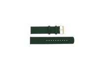 Horlogeband Skagen SKW6861 Leder Groen 20mm